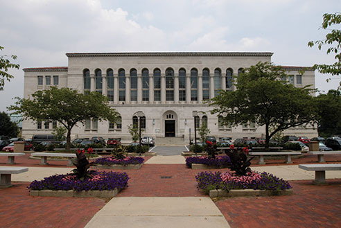 Building on campus. Links to Tangible Personal Property