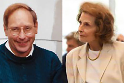 Joseph A. Clark, M.S. 1967, Ph.D. 1969, and Mary L. Kohlmeier. Link to their story
